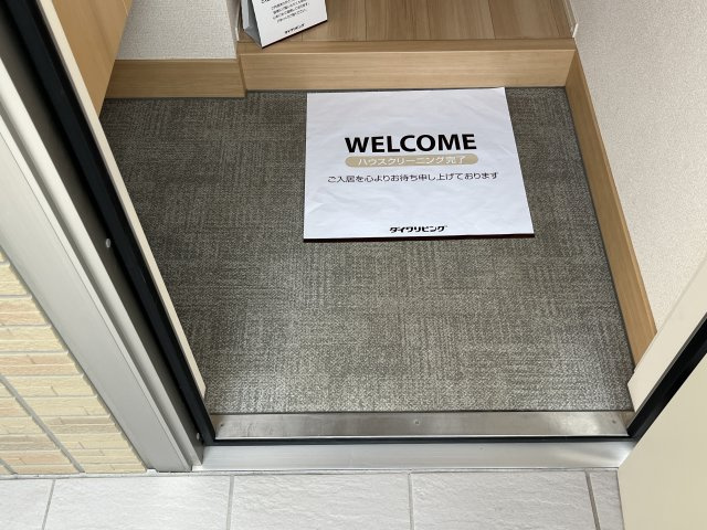 プラージュの玄関