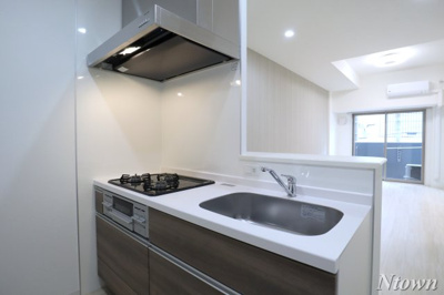 【キッチン】 | La’a Kea徳川(ラアケア徳川) | お料理しやすいキッチンです