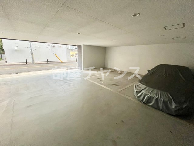 パルティール黒川の駐車場