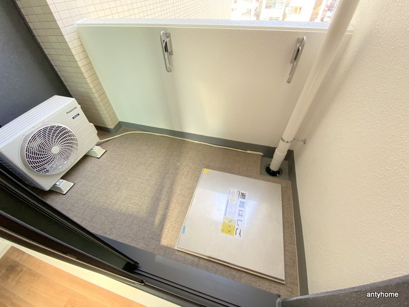 ドゥーエ南堀江　仲介手数料無料のバルコニー