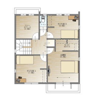 【間取り】 | 瑞穂市穂積新築建売全3棟！長期優良住宅・耐震等級3・省令準耐火構造です♪太陽光発電システム搭載！ | 瑞穂市穂積新築建売全3棟！長期優良住宅・耐震等級3・省令準耐火構造です♪太陽光発電システム搭載！オール電化住宅！