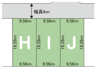 【区画図】 | 瑞穂市穂積新築建売全3棟！長期優良住宅・耐震等級3・省令準耐火構造です♪太陽光発電システム搭載！ | 瑞穂市穂積新築建売全3棟！長期優良住宅・耐震等級3・省令準耐火構造です♪太陽光発電システム搭載！オール電化住宅！