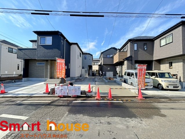 相模原市南区新戸　新築4棟の外観