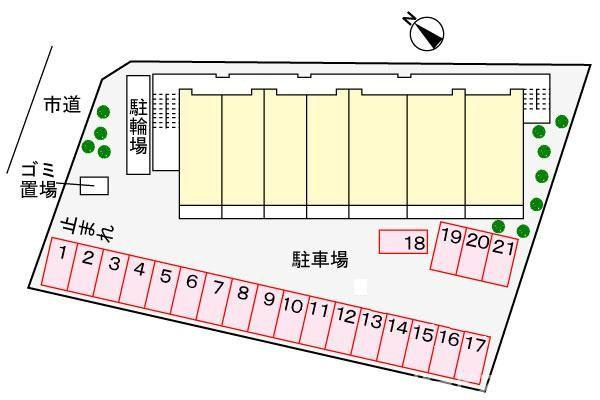 ハーモニーの区画図