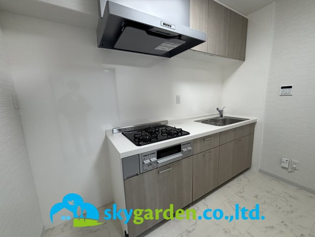 キャッスル東海大学前マンションのキッチン