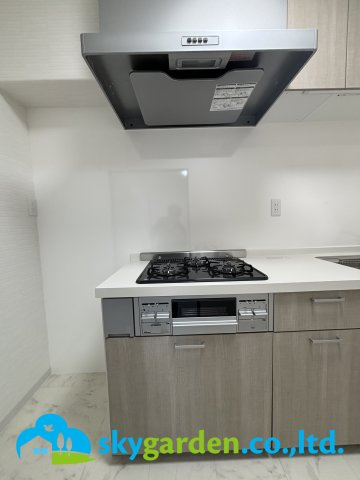 キャッスル東海大学前マンションのキッチン