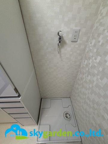 キャッスル東海大学前マンションのランドリースペース