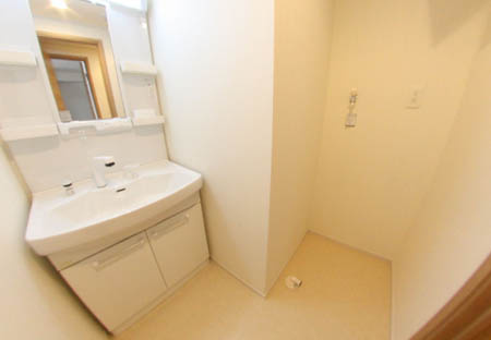 アルミック山荘の洗面所|洗面所です