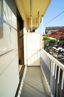 【バルコニー】 | ラミエーヌ | 開放的で明るい空間を演出してくれるバルコニーです