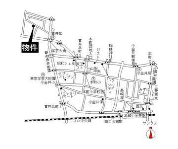 【地図】 | エステートピア貫井北町