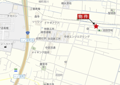 【地図】 | 鈴鹿市池田町 | 広域Map