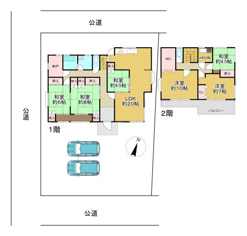 -三丁目不動産-　深谷市上野台の間取り