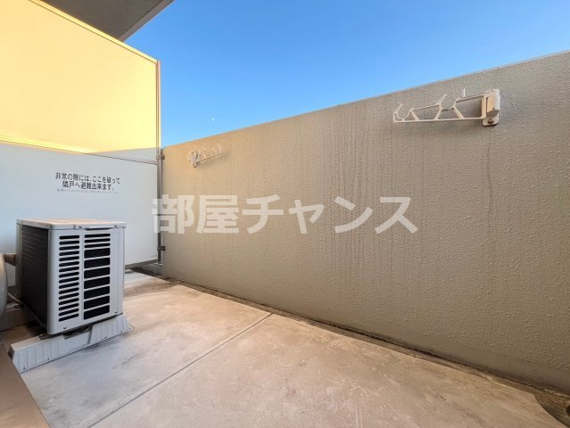 プランドール浅間町のバルコニー