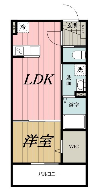 AJ蘇我Ⅱの間取り