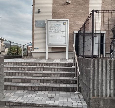 柏市弥生町のアパートのエントランス|画像8