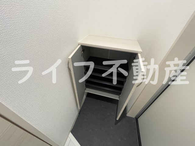 AND　TERRACE　TOMOIの収納|大きなものも収納できそうです