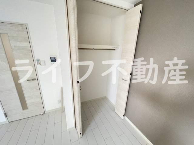 AND　TERRACE　TOMOIの収納|収納のためのスペースです