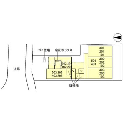 【区画図】 | THE RESIDENCE　文化庁前