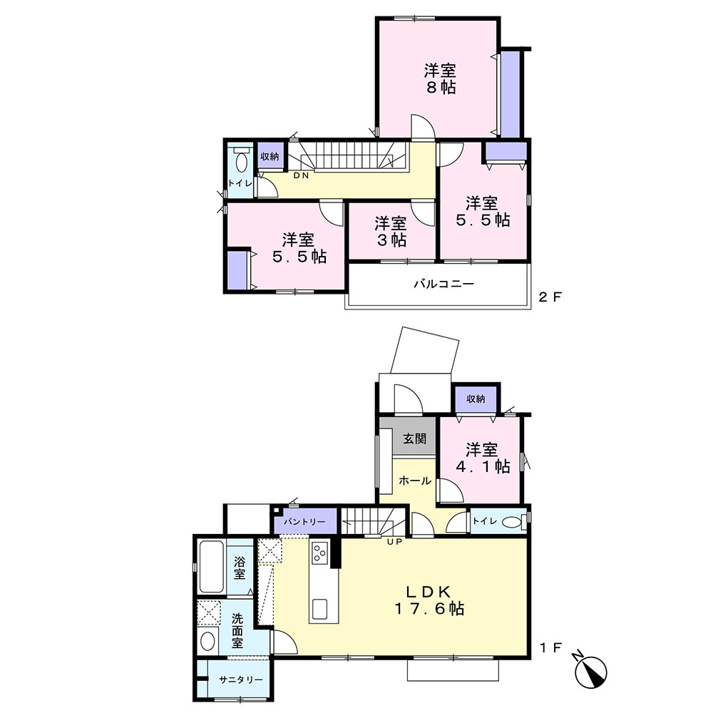 【間取り】の画像
