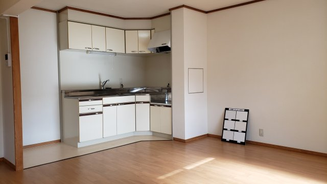 シティハイツ竹の台の居間・リビング|モデルルームのお写真です☆神戸市西区　シティハイツ竹の台☆