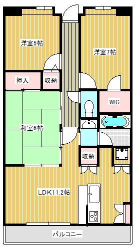 ロータリーパレス取手の間取り