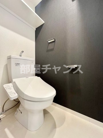 LaDouceur黒川Ⅱのトイレ|トイレもきれいです