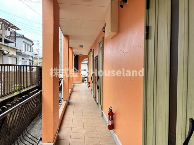 ルガール直川のエントランス