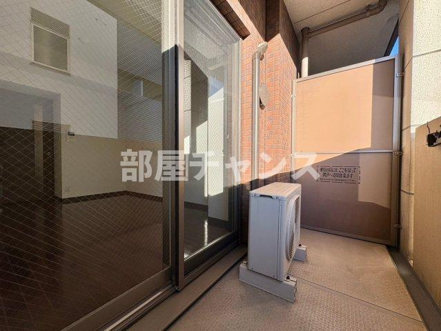 ライジングコート名古屋駅前東のバルコニー