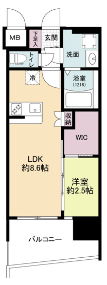 【間取り】 | セレニテ新大阪ミラク弐番館