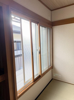 【和室】 | 2階和室6帖二重サッシです。
