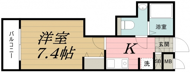 クリスタルの間取り
