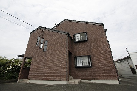 高崎市箕郷町下芝のアパートの外観