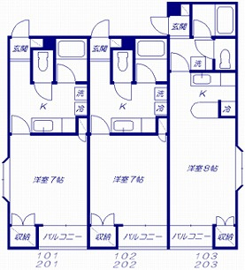 高崎市箕郷町下芝のアパート