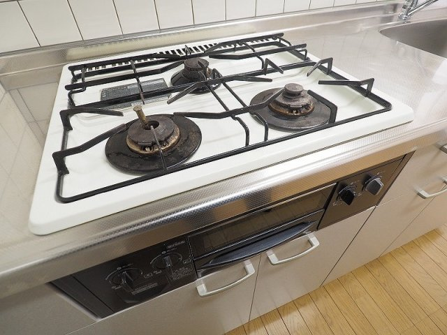 高崎市箕郷町下芝のアパートのキッチン