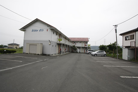 レインボーヒルズの駐車場
