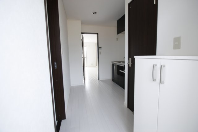 高崎市浜尻町のアパートの玄関