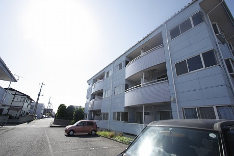高崎市江木町のアパートの外観