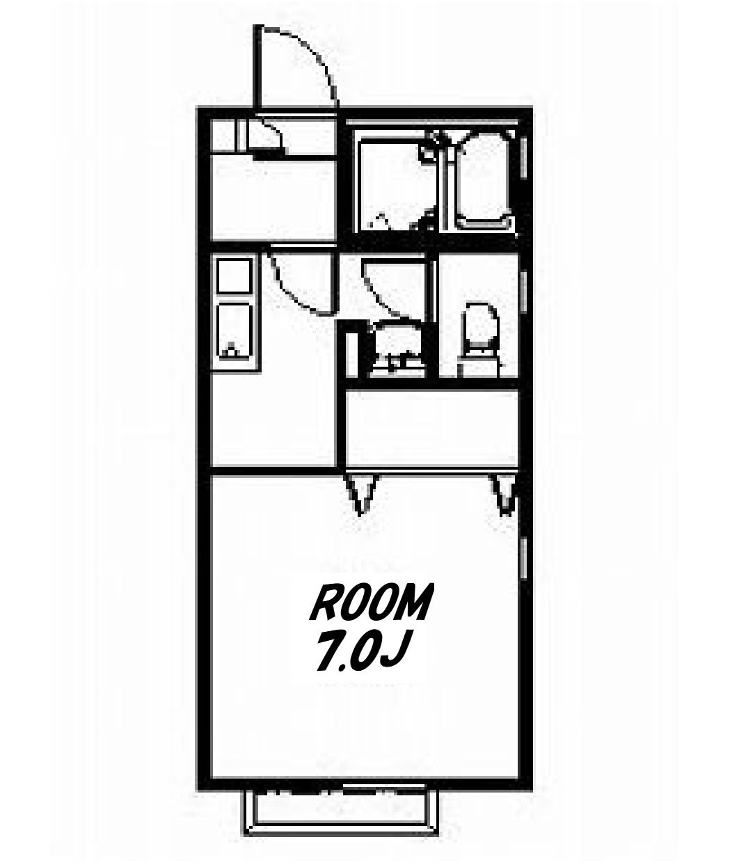 高崎市飯塚町のアパート