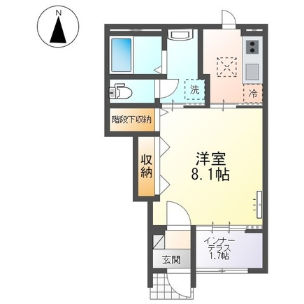 ウインフォートの間取り|間取図