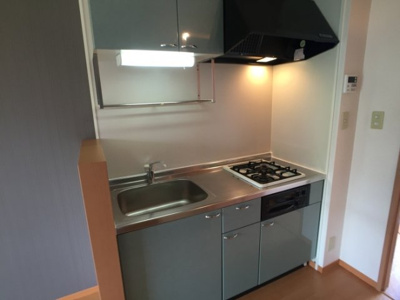 【キッチン】 | サトスガーデン | ガスコンロ付きキッチン