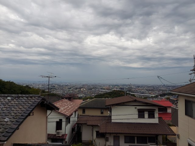 宝塚市泉ガ丘一戸建の展望|2階南側バルコニーからの眺望