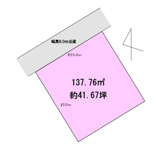 【土地図】 | つくば市谷田部売地