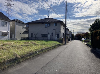 【前面道路含む現地写真】 | つくば市谷田部売地