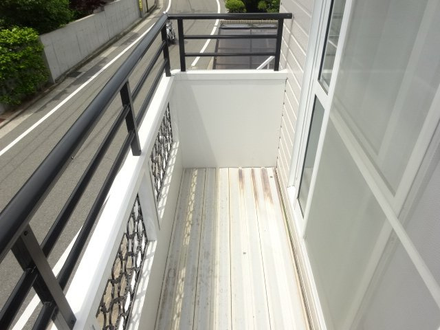 レークサイドてらだⅢのバルコニー