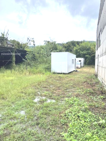 桜川市真壁町古城の外観|奥に広く使いやすい形状です！