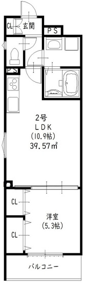 【間取り】 | クリエオーレ東石切町