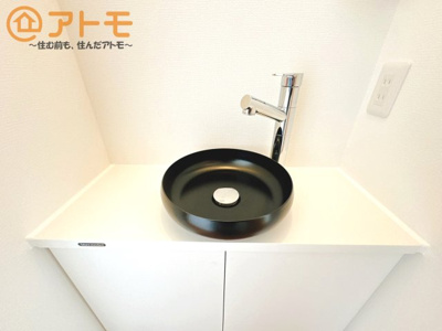 【独立洗面台】 | 清水区北脇新田　新築戸建　B区画 | 2階にも洗面台があって便利です♪