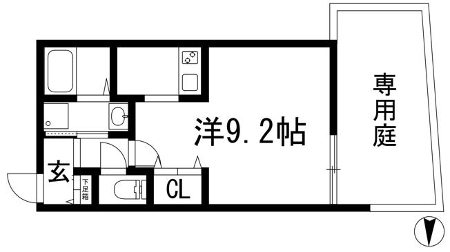 【間取り】 | ウェルスクエア池田天神