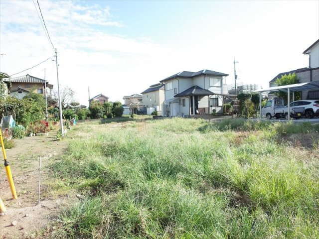東松山市上野本　土地122坪の外観