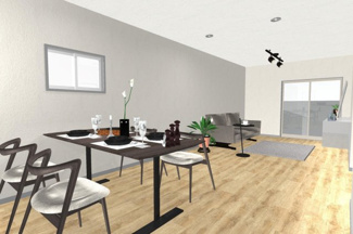 【完成予想図】 | 右京区西京極徳大寺団子田町　建築条件付 | イメージパース